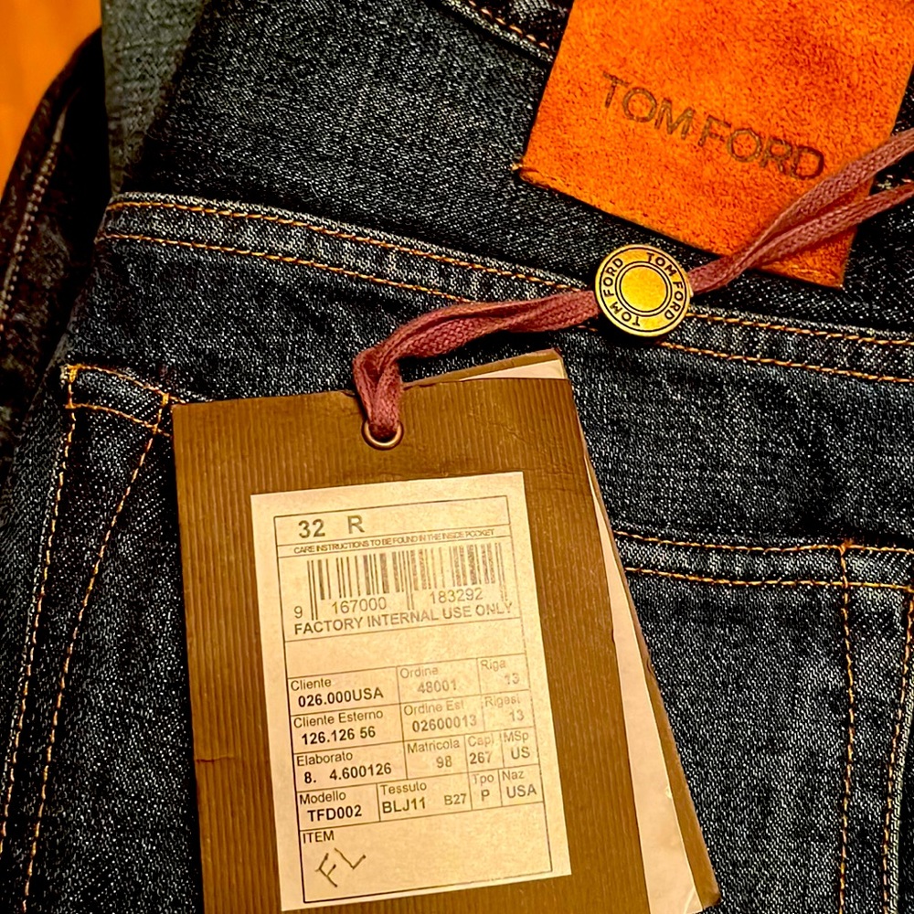 BTom ford Jean  brand new with tags .